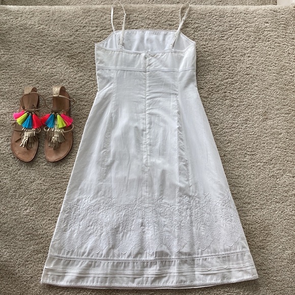 Express Sleeveless White Dress - Picture 6 of 8